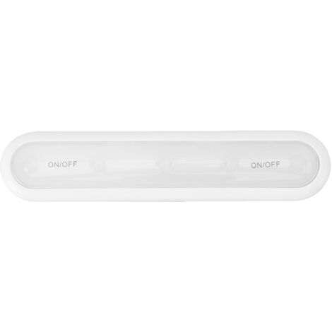 TONYSA Lampe LED sous-meuble à piles, presse manuelle pour placard, couloir, entrée, escaliers