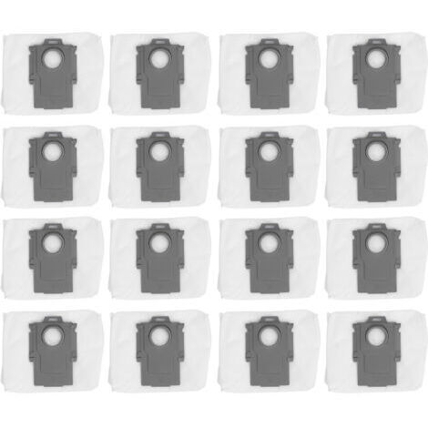 TONYSA Lot de 16 Sacs d'Aspirateur pour Roborock S8+, S8 Pro Ultra, S7 MaxV Ultra, Q7+, Q7 Max+, Q8 Max+, Q5 Pro+ - Kit d'Accessoires de Rechange