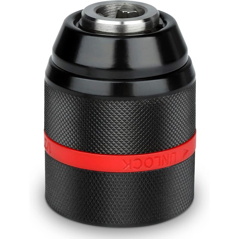 Gistuch - Mandrin Sans Clé, 2-13mm Mandrin à Serrage Rapide 1/2-20UNF Mandrin Autoserrant Perceuse Sans Fil, Mandrin de Perçage à Main Sans Clé,