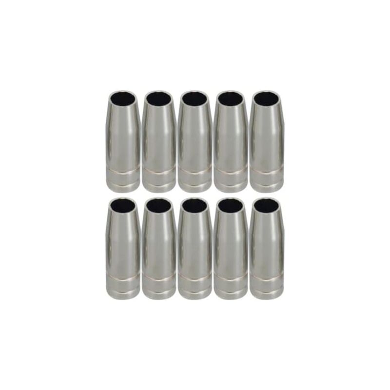 Tonysa - MB15 MB14 mig mag CO2 Torche de soudage de Buzle à gaz du bouclier de buse conique 10pk