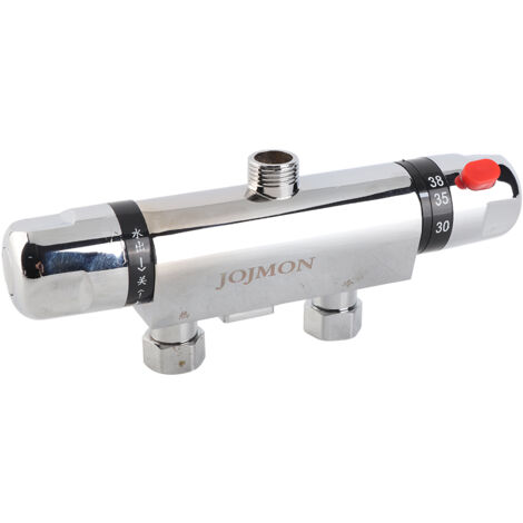 TONYSA Mitigeur Thermostatique Douche, Anti-Brûlure Robinet Thermostatique de Douche