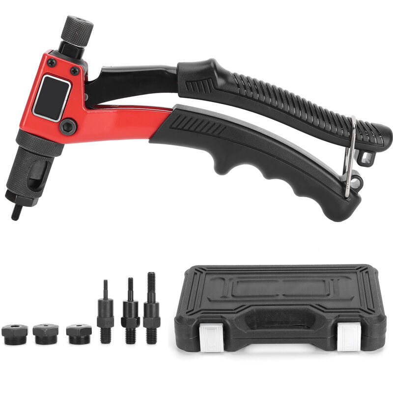 Pince a Insert Fileté, Pince a Insert, Ecrou a Sertir avec M6 M5 M4 M3, Pince a Sertir Ecrou facile à remplacer, avec étui de Transport, Pince Ecrou