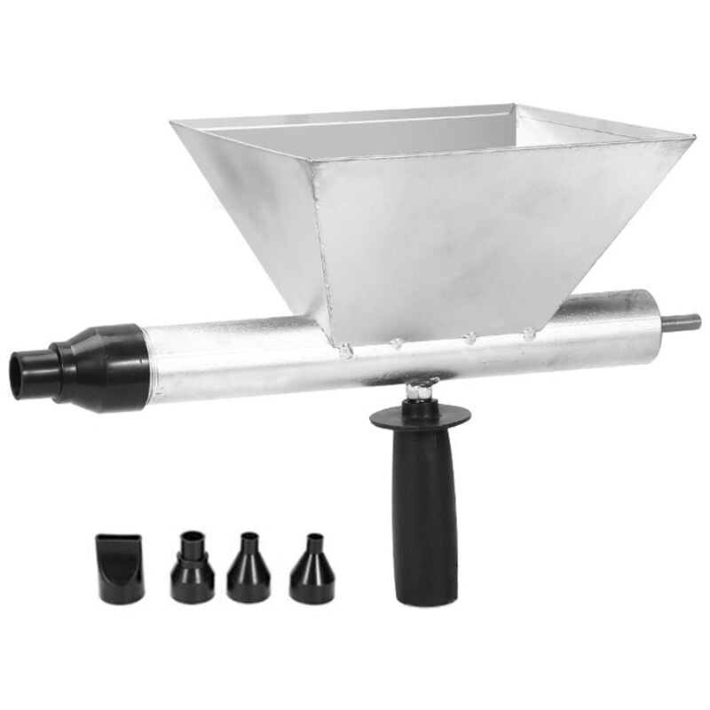 Pistolet à Mortier Électrique Pour Mortier, Pulvérisateur De Mortier Portable, Pistolet à Cartouche De Ciment Avec 4 Buses, Pistolet à Mortier De