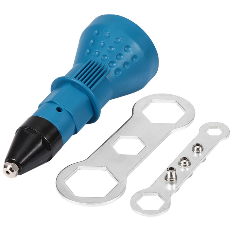Tonysa - Pistolet à Riveter pour perceuse sans Fil Riveteuse Pistolet à Riveter électrique Outil à Riveter Outil de rivetage pour perceuse à Riveter