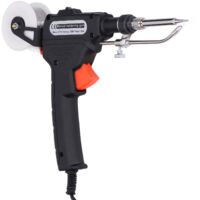 Fer à Souder Kit 80W Température Réglable 180-520°C Electronique De Precision Avec Interrupteur ON/OFF, 5 Conseils De Soudage, Pompe à Dessouder, Fil De Soudure, Station De Soudage, Pincettes