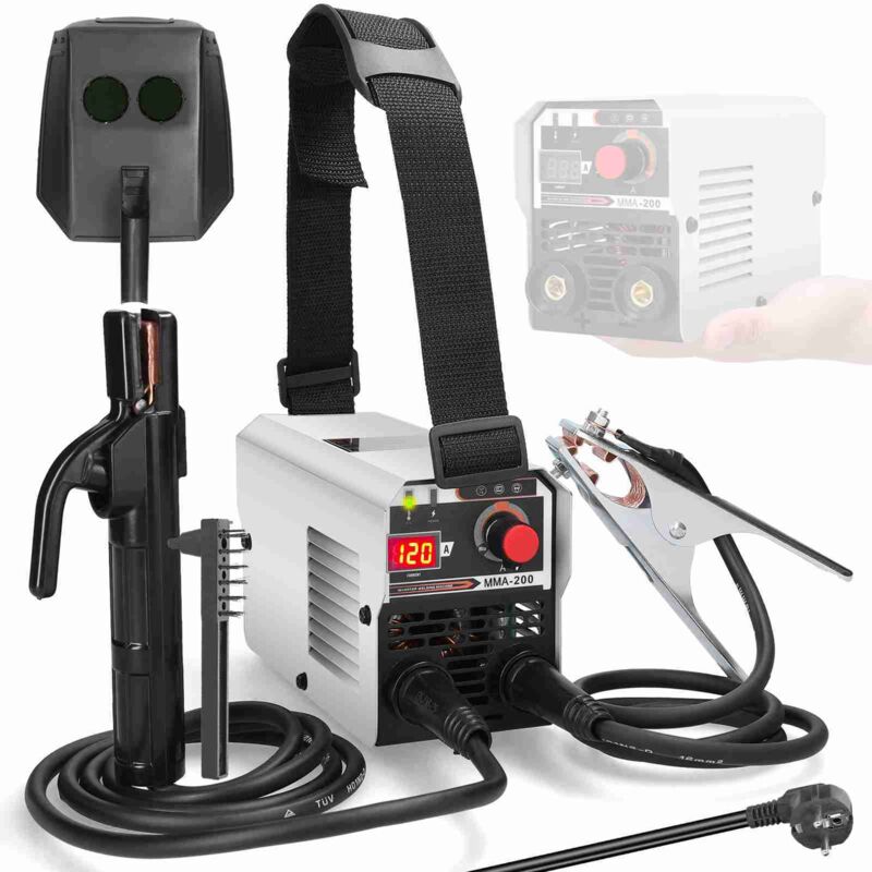 Tonysa Poste à souder mma Soudeuse à électrodes 120 a - Soudeuse à électrodes - Soudeuse à onduleur - Electrodes Inverter - arc Welder - Appareil