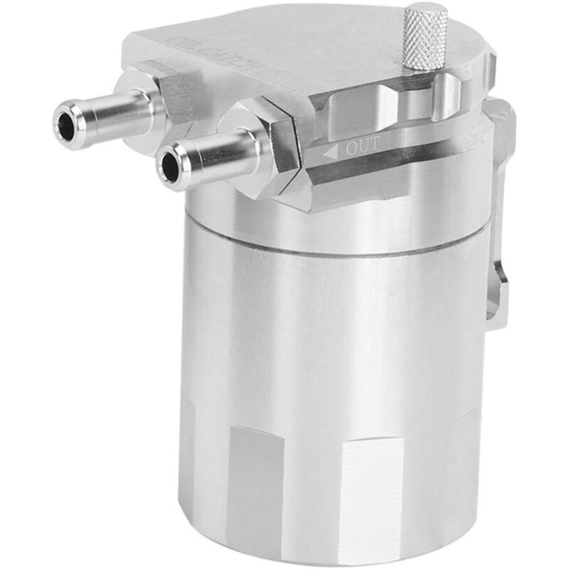 Réservoir de récupération d'huile, Oil Catch Can Reservoir Tank Kit Aluminium Can Reservoir Car Modification Accessories - Tonysa