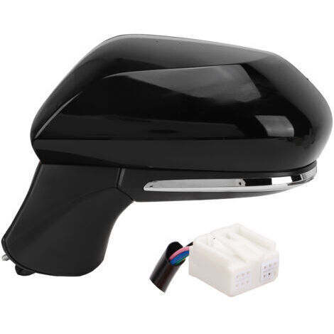 TONYSA Rétroviseur latéral chauffant noir brillant avec clignotant, pour Camry XV70 2018 – 2022 gauche