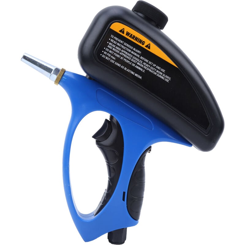 Tonysa - Sableuse à sable professionnelle antirouille - Kit de pistolet de sablage portable - Petite buse pneumatique - Pistolet à sable abrasif