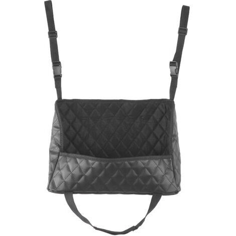 TONYSA Sac de rangement universel pour voiture, support de sac à main de grande capacité, poche de siège en PU entre les sièges