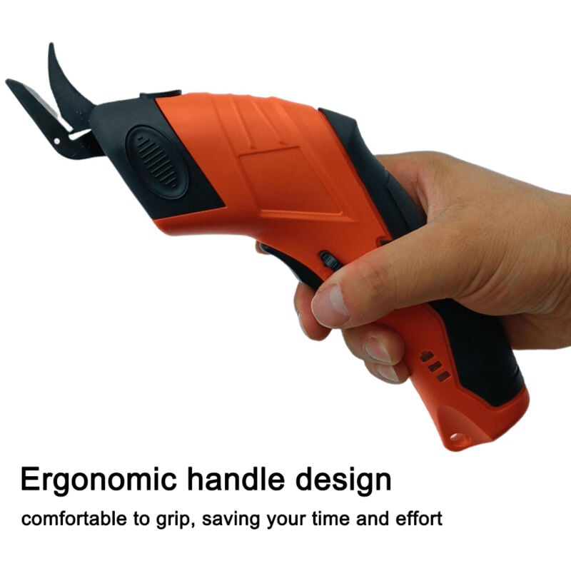 TONYSA Sécateur Électrique Sans Fil , 1 x 2000mAh Batteries Professionnel Sécateur Lame Convient Pour Les Jardins Les Branches