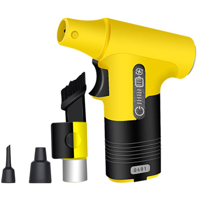 Souffleur Air Comprimé, 130000 TR/Min de Pulvérisation d'Air Comprimé avec Batterie 3000mAh, Soufflette Voiture, Bombe Air Sec pour Clavier,