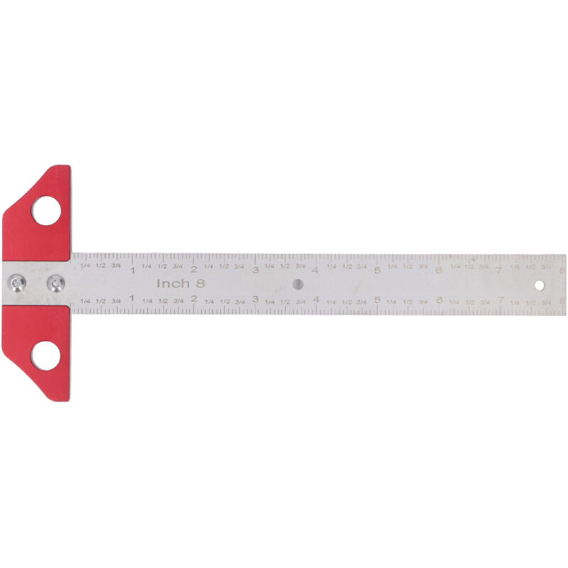 Tonysa - t Carré alliage d'aluminium, T-Square , T-Règle , t Carré pour Dessin et Disposition Générale Travail École Bureau Maison Esquisse Outil de