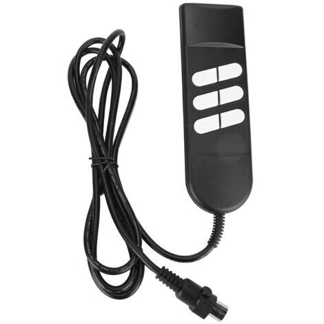 TONYSA Télécommande à 6 boutons pour canapé, fauteuil releveur et lit réglable  interrupteur manuel pour appareils électroménagers  connecteur 5 broches (mâle)