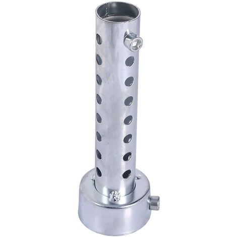 TONYSA Universel Moto chappement Peut DB Killer Silencieux Silencieux Chicane Insert Argent 45mm