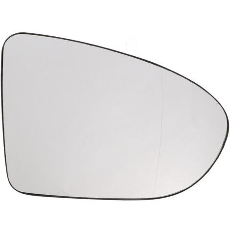 TONYSA Verre de rétroviseur latéral 96302BR72A, vue arrière avec remplacement chauffant pour Nissan Qashqai J10 2006 – 2013 droit