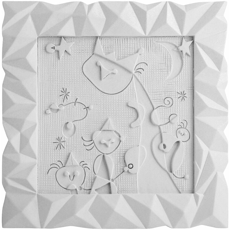 

Tooarts Pintura en relieve de bricolaje, obras maestras de pintura acrilica epoxi de ceramica, pintura de bricolaje para decoracion del hogar,Madre e
