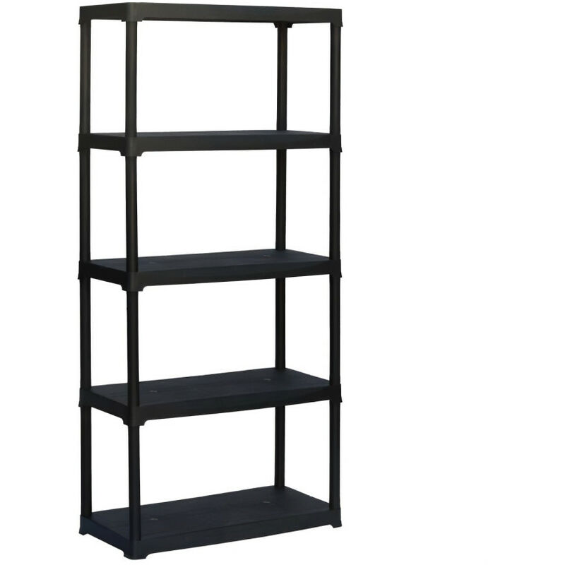 Etagere 5 tablettes dimensions h180x80x39 - Tood