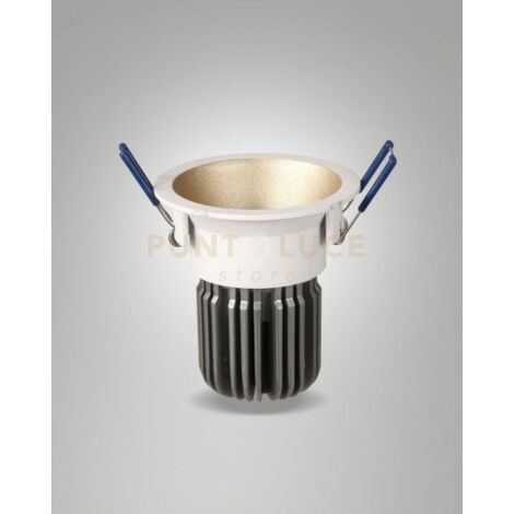 TOODLE FARETTO INCASSO TONDO 3000K 1250LM 11W ORO DIMMERABILE