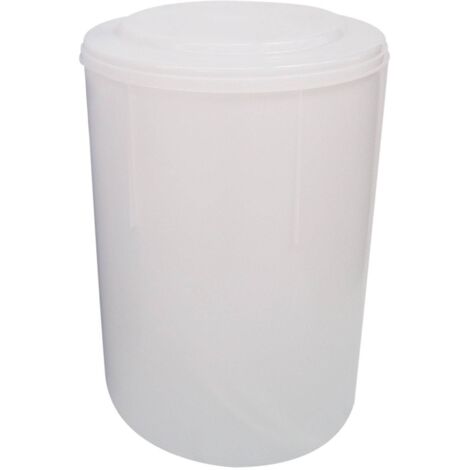 Toodo – Bac à sel 200 litres pour adoucisseur bi-bloc – Couvercle inclus – Stockage optimal de sel – Installation sur surface plane