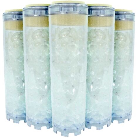 Toodo – Lot de 5 cartouches filtrantes polyphosphate 9 pouces 3/4 – Anti calcaire et tartre – Protection des appareils – Fabriquées en France