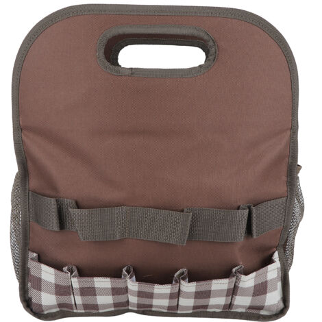 Tool Bag Portable 600D Oxford Fabric Garden Tools Storage Organizer with Multiple Pockets