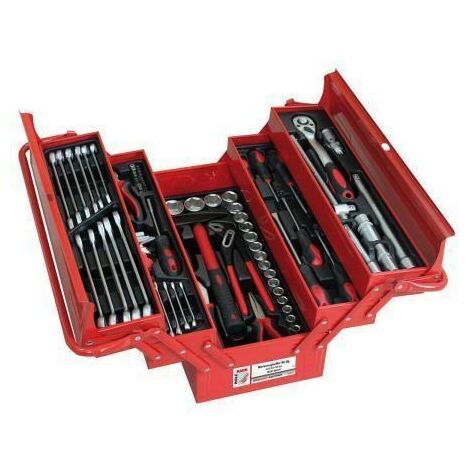 Tool box 86 tools HOLZMANN wzk86crv