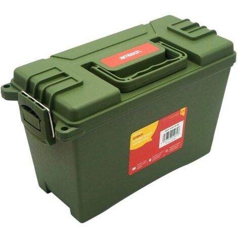 TOOL BOX LOCKABLE CHEST BAG STORAGE BOX STACKABLE 12 SECURITY LOCK N0155