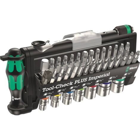 Tool-Check Wera PLUS Imperial, 39 pièces
