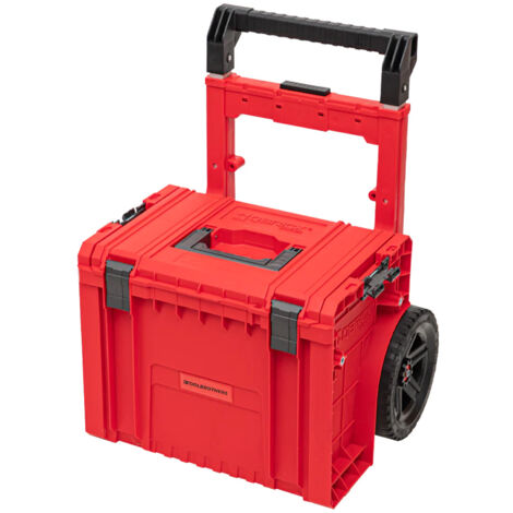 Toolbrothers RHINO L Cart Plus ULTRA - Mallette à outils mobile 29 l IP54 avec double poignée télescopique