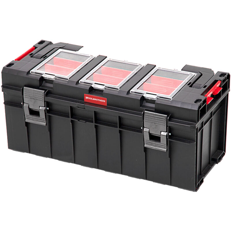 Toolbrothers - rhino Slim Mallette à outils eco Comfort+ Long Edition 22 l IP54 avec séparateurs amovibles