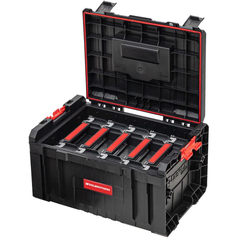 Toolbrothers - rhino l mallette à outils eco Organize+ + 5x l Organizer eco Mini 19 l IP54