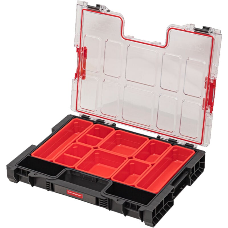 Toolbrothers - rhino l Organizer eco Hauteur l Boîtes 6 l IP54 avec boîtes amovibles