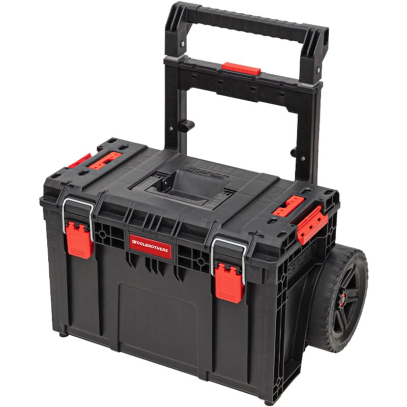 Rhino xl Cart Plus eco - Mallette à outils mobile 37 l IP66 avec double poignée télescopique - Toolbrothers