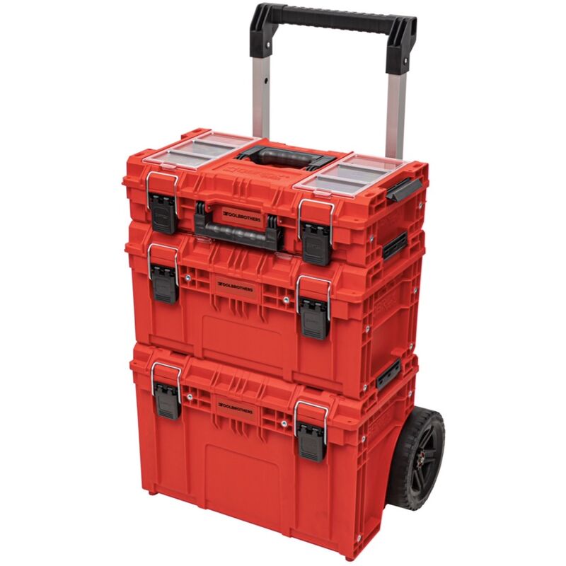 Rhino xl ultra Workshop Set Mallette à outils Comfort+ hauteur m + Mallette à outils Vario+ hauteur l + Cart Plus - Toolbrothers