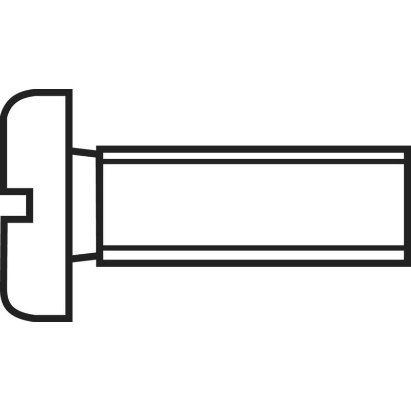 Toolcraft - 814768 Viti cilindriche M3 35 mm