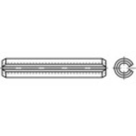 TOOLCRAFT 1068869 Spine elastiche (Ø x L) 1.5 mm x 10 mm Acciaio inox 100 pz.