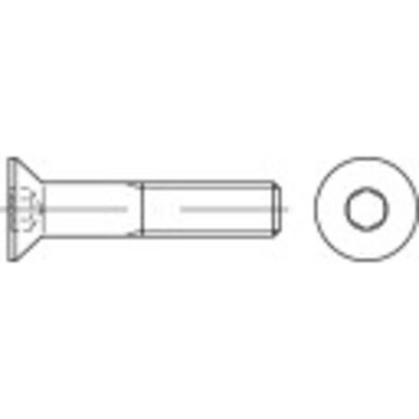TOOLCRAFT 1069036 Viti svasate M3 10 mm Interno Esagonale Acciaio inox A2 100 pz.
