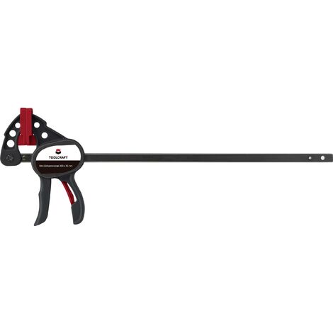 TOOLCRAFT 1574785 Serre-joint à bras préhenseur Envergure max.:200 mm Longueur: 292 mm Mesures d'emp