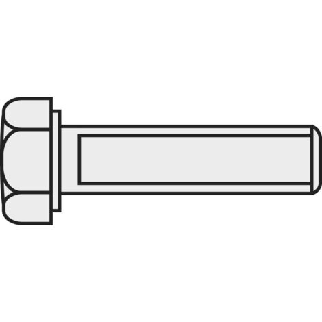 TOOLCRAFT 216372 Vite testa esagonale M1.6 10 mm Esagonale DIN 933 Ottone 10 pz.