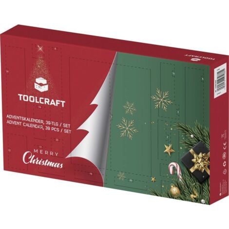 TOOLCRAFT 39-parts Utensili Calendario avvento