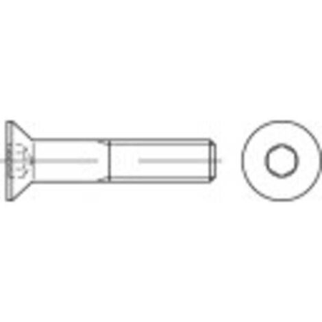 TOOLCRAFT 401634 - VITI A TESTA SVASATA M3, 20 MM, A ESAGONO INCASSATO, DIN 7991, ISO 10642, IN ACCIAIO INOX, 100 PEZZI