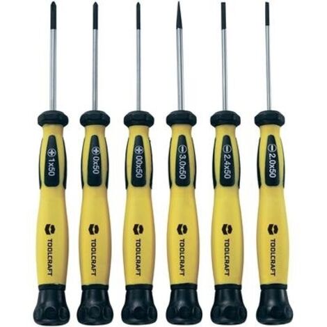 TOOLCRAFT 6TLG.ESD PR ZISIONS-SCHRAUBENDREHERSATZ