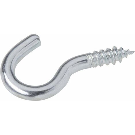 TOOLCRAFT 828108 Ganci a vite, curvi 50 mm Acciaio zincato 50 pz.