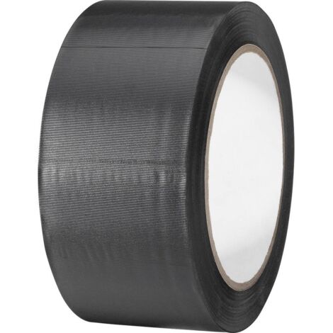 TOOLCRAFT 832450S-C 832450S-C Nastro adesivo in PVC Nero (L x L) 33 m x 50 mm 1 pz.