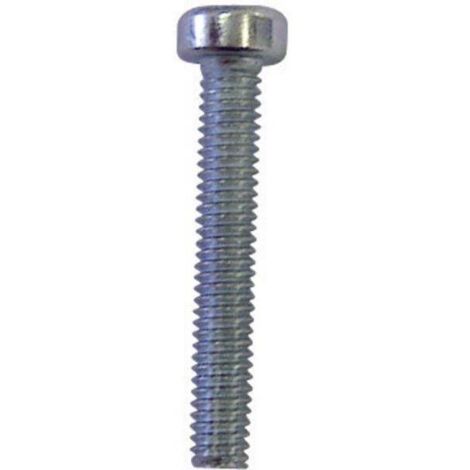 TOOLCRAFT 888132 - VITI CILINDRICHE M4, 12 MM, ESAGONALE, ISO 14579, IN ACCIAIO ZINCATO, 100 PEZZI