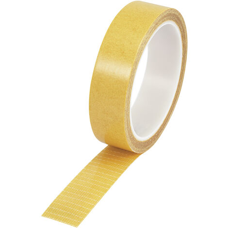 TOOLCRAFT 9027-250/10M 1564022 Doppelseitiges Klebeband  Klar (L x B) 10 m x 25 mm 1 St.
