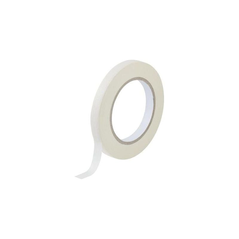 Bande de masquage Toolcraft 93038C187 blanc (l x l) 50 m x 12.5 mm caoutchouc 1 rouleau(x)