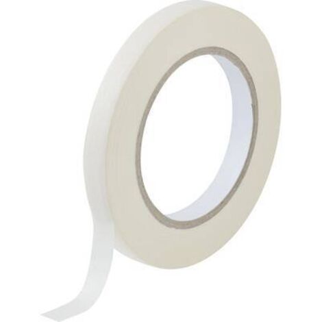 TOOLCRAFT 93038c187 93038c187 Bande de masquage blanc (L x l) 50 m x 12.5 mm 1 pc(s) W942661