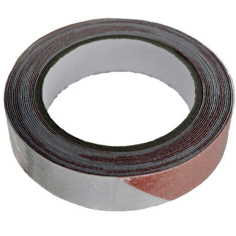TOOLCRAFT  ANST259M-RW Warnklebeband ANST259M-RW Rot, Weiß (L x B) 9 m x 25 mm 1 St.